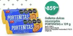 Supermercados Buenos Días Portenitas galletas dulces azucaradas oferta