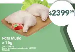Supermercados Buenos Días Pata muslo oferta