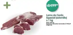 Supermercados Buenos Días Lomo de cerdo especial oferta