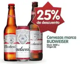 Supermercados Buenos Días Budweiser cervezas marca oferta
