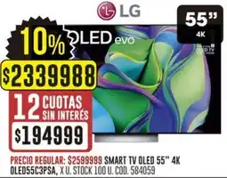 Coto LG led tv 55" oferta