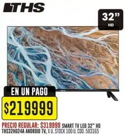 Coto THS Smart tv led 32" oferta