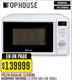 Coto TOPHOUSE microondas oferta