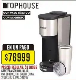 Coto TOPHOUSE Cafetera con molinillo oferta