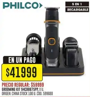 Coto PHILCO Grooming kit oferta