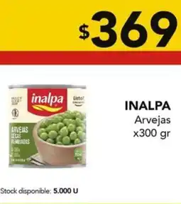 Nini Mayorista inalpa arvejas oferta