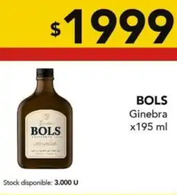 Nini Mayorista BOLS Ginebra oferta