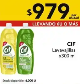 Nini Mayorista Cif lavavajillas oferta