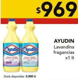 Nini Mayorista Ayudin lavandina fragancias oferta