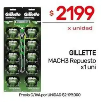 Nini Mayorista Gillette mach3 repuesto oferta