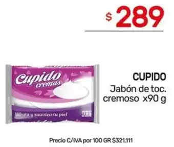Nini Mayorista Cupido jabón de toc. cremoso oferta