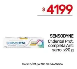 Nini Mayorista Sensodyne cr.dental prot. completa anti sarro oferta