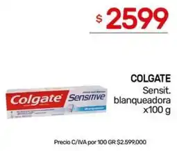 Nini Mayorista Colgate sensit. blanqueadora oferta