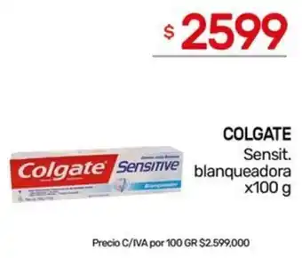 Nini Mayorista Colgate sensit. blanqueadora oferta