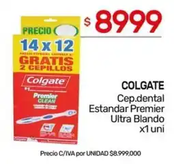 Nini Mayorista Colgate cep.dental estandar premier ultra blando oferta