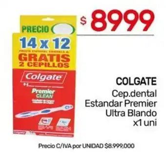 Nini Mayorista Colgate cep.dental estandar premier ultra blando oferta