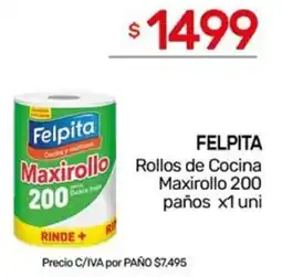 Nini Mayorista Felpita maxirollo rollos de cocina maxirollo oferta