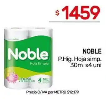 Nini Mayorista Noble p.hig. hoja simp. oferta