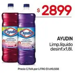 Nini Mayorista Ayudin limp.líquido desinf. oferta