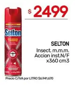 Nini Mayorista Selton insect. m.m.m. accion inst.n/f oferta