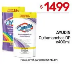 Nini Mayorista Ayudin quitamanchas dp oferta