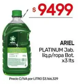 Nini Mayorista Ariel platinum jab. líq.p/ropa bot. oferta