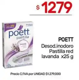 Nini Mayorista Poett desod.inodoro pastilla red lavanda oferta