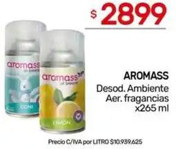 Nini Mayorista Aromass desod. ambiente aer. fragancias oferta