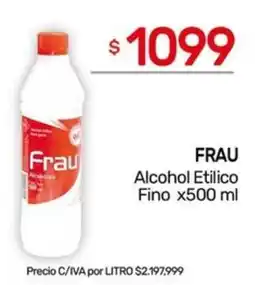 Nini Mayorista Frau alcohol etilico fino oferta