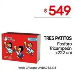 Nini Mayorista Tres patitos fosforo tricampeón oferta