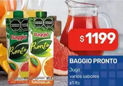 Nini Mayorista Baggio pronto jugo varios sabores oferta