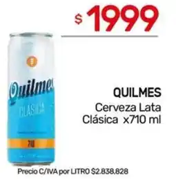 Nini Mayorista Quilmes cerveza lata clásica oferta