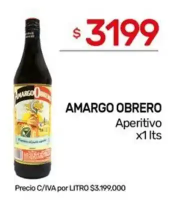 Nini Mayorista Amargo obrero aperitivo oferta