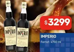 Nini Mayorista IMPERIO Fernet oferta