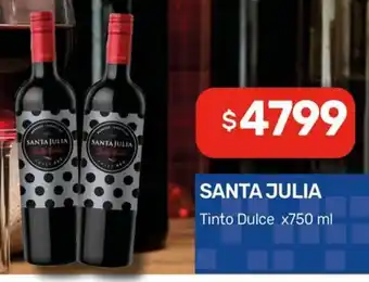 Nini Mayorista SANTA JULIA tinto dulce oferta