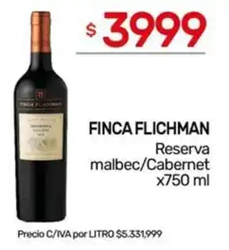 Nini Mayorista Finca flichman reserva malbec/cabernet oferta