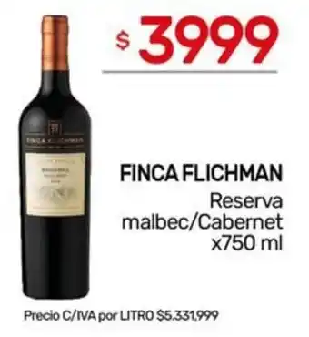 Nini Mayorista Finca flichman reserva malbec/cabernet oferta