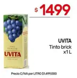 Nini Mayorista Uvita tinto brick oferta