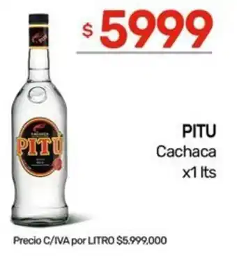 Nini Mayorista PITU cachaca oferta