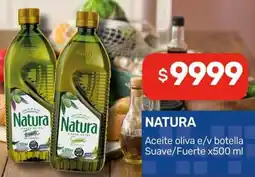 Nini Mayorista Natura aceite oliva e/v botella suave/fuerte oferta