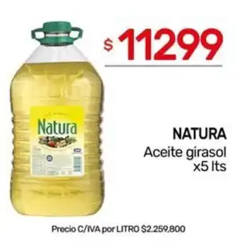 Nini Mayorista Natura aceite girasol oferta