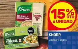 Nini Mayorista Knorr caldos y sopas oferta