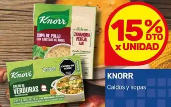 Nini Mayorista Knorr caldos y sopas oferta
