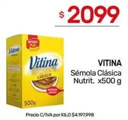 Nini Mayorista Vitina sémola clásica nutrit. oferta