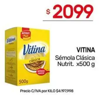Nini Mayorista Vitina sémola clásica nutrit. oferta