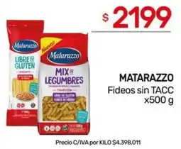 Nini Mayorista Matarazzo fideos sin tacc oferta
