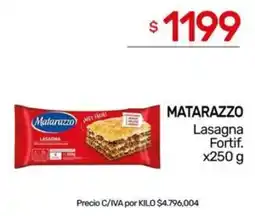 Nini Mayorista Matarazzo lasagna fortif. oferta