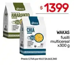 Nini Mayorista Wakas fusilli multicereal oferta