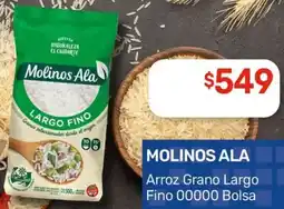 Nini Mayorista Molinos ala arroz grano largo fino 00000 bolsa oferta