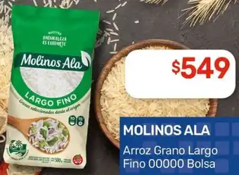 Nini Mayorista Molinos ala arroz grano largo fino 00000 bolsa oferta